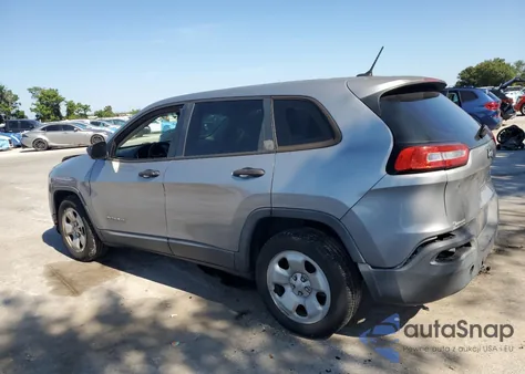 2015 Jeep Cherokee Sport из США, поврежденный, VIN 1C4PJLAB8FW617150